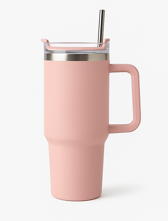 Light pink tumbler